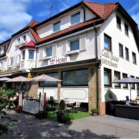 Hotel Conditorei Cafe Baier Schoemberg  Ngoại thất bức ảnh